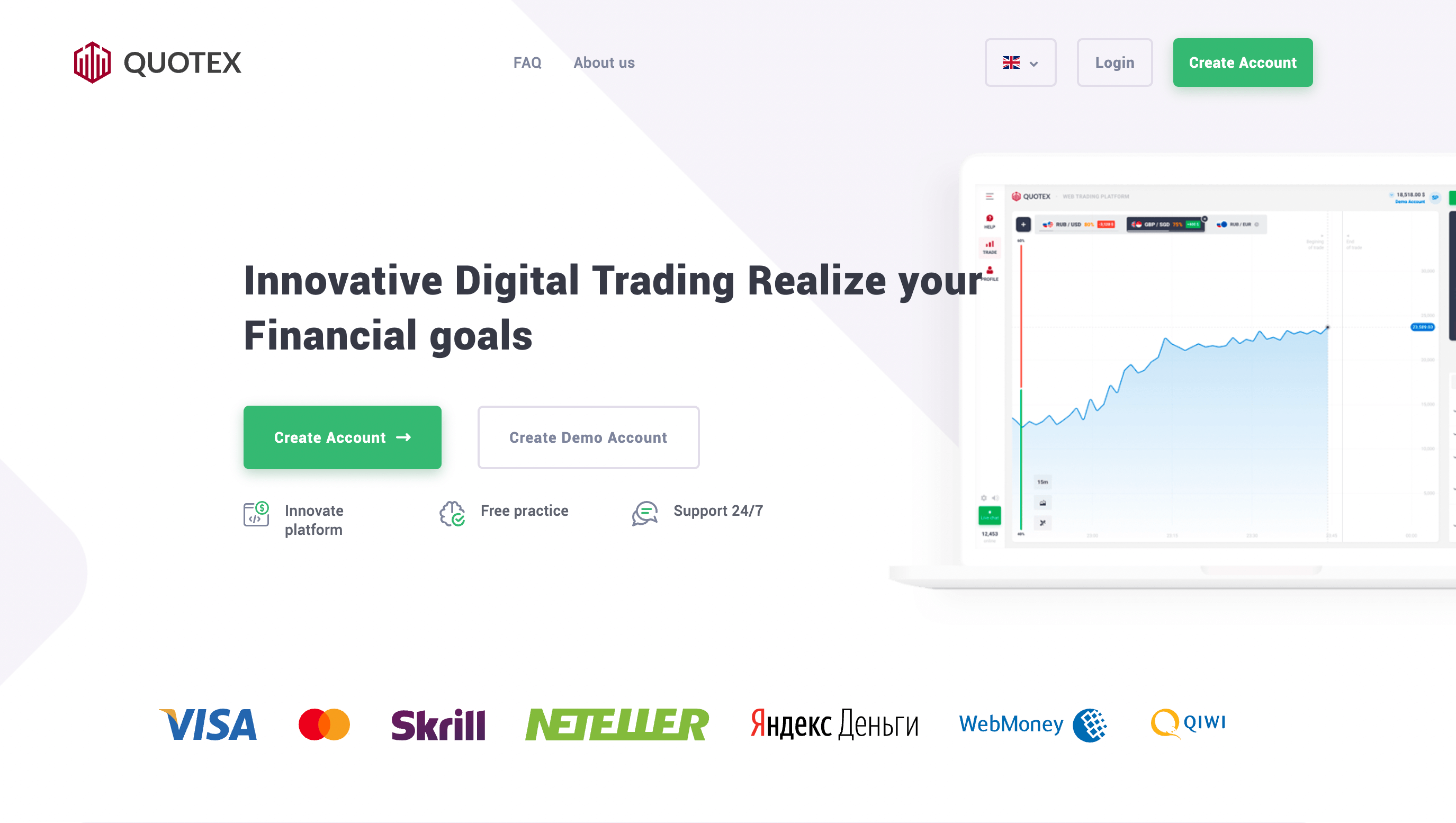 Quotex Review - Analysis of the Quotex platform and demo account